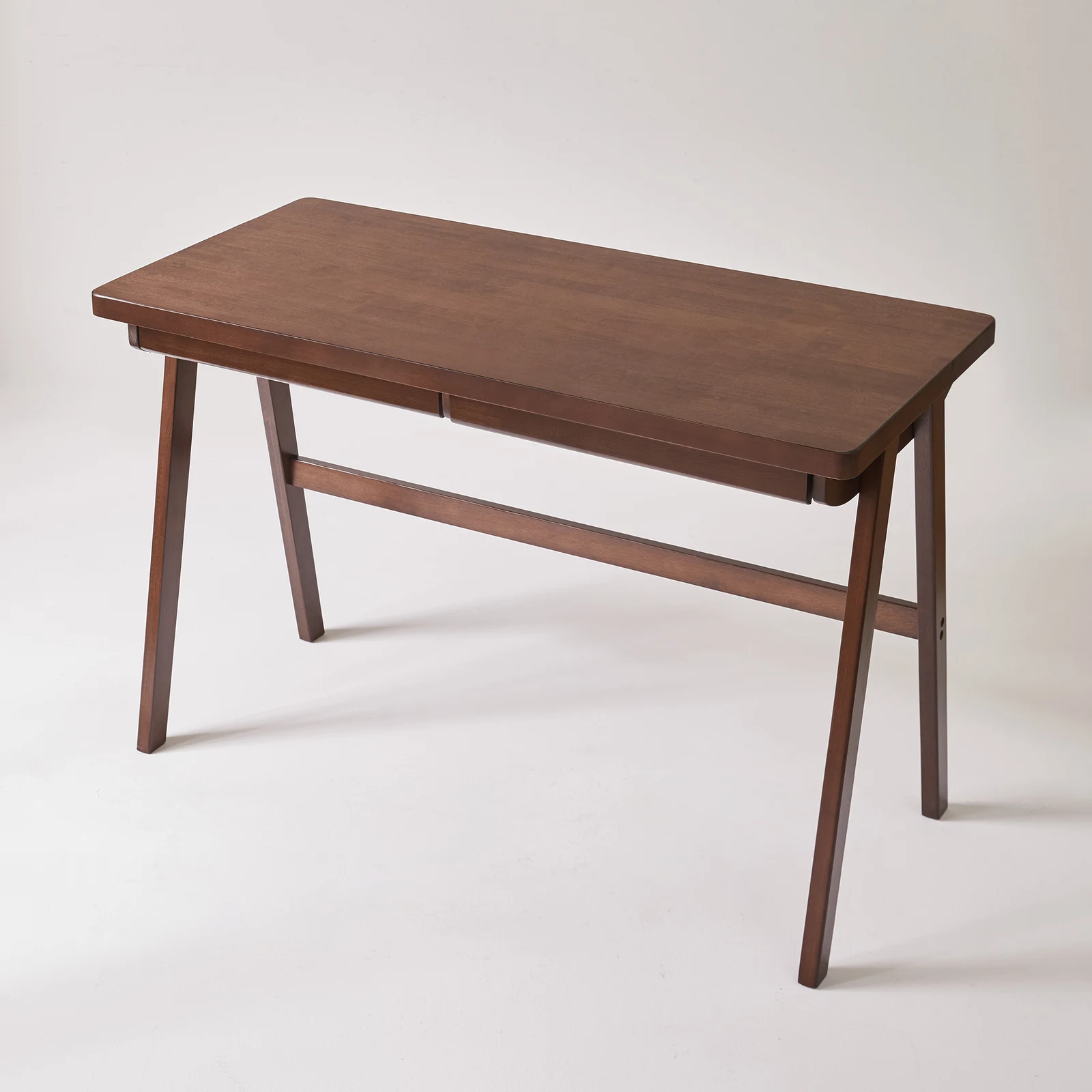 47 in Walnut Rubberwood Writing Desk